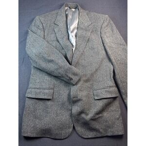 Brooks Brothers‎ Herringbone Wool Sport Coat Blazer Menswear Academia Vintage